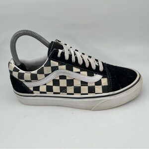 👞Vans Unisex Adults Era Black White Checkerboard Skateboarding Shoe-M/4.5 | W/6